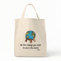 Be the change totebag