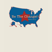 Be The Change USA edun LIVE T-Shirt by templegreen Be The Change USA edun LIVE T-Shirt