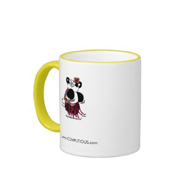 BE THE GIRL... Mug by Computious