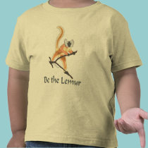 Be the Lemur t-shirts by Thylacine Be the Lemur t-shirts