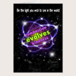 Be the Light - Compassion Evolves Kindness cards