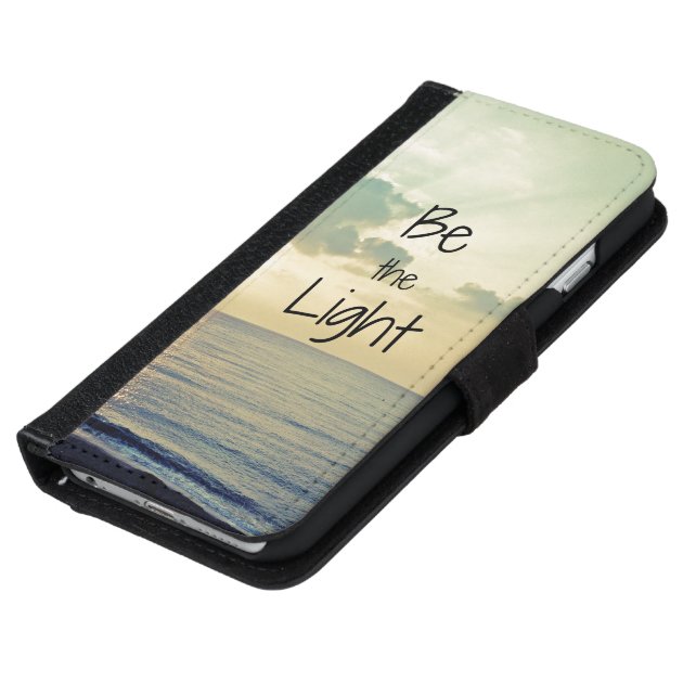 Be the Light iPhone 6 Wallet Case-5