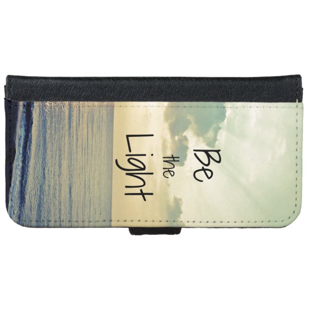 Be the Light iPhone 6 Wallet Case-4