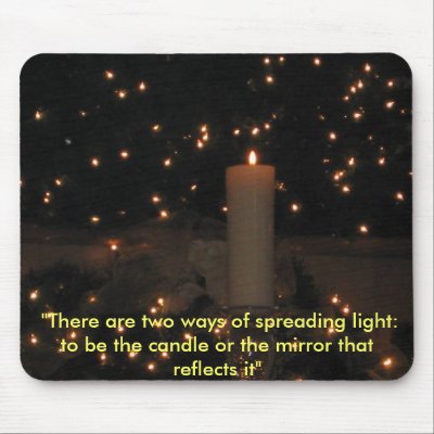 Be the light mousepad by joacreations