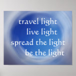 Be the light posters