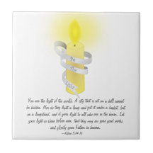 Be The Light Tile