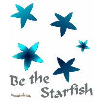 Be the Starfish t-shirts