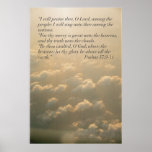Be Thou Exalted Scripture posters