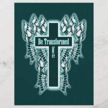 Be Transformed – Romans 12:2 Custom Flyer