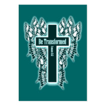 Be Transformed – Romans 12:2 Tract Cards / Business Card Template