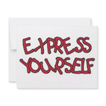 Be Unique and Express Yourself invitations by upnorthpw Be Unique and Express Yourself invitations