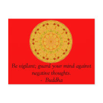 Be vigilant; guard your mind against negative..... post cards