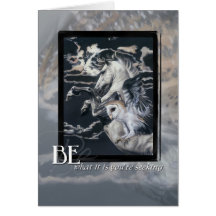 Be what it is you're seeking cards