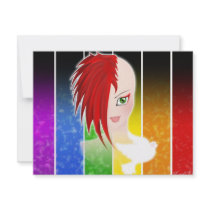 Be who you are 2 invitations by ailime Be who you are 2 invitations