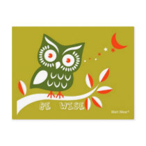 Be Wise postcards