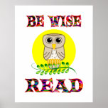 Be Wise Read Posters