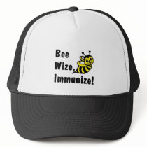 Be Wize Immunize! hats by CaringHearts Be Wize Immunize! hats
