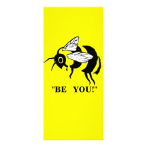"BE   YOU!" BOOK MARK FULL COLOR RACK CARD