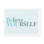 Be You - tivational postcard