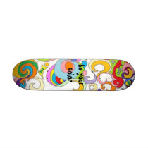 be your color colorful skate board