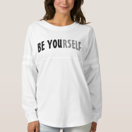Be Yourself-Modern Typography