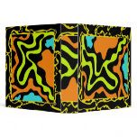 Be Yourself Wacky Abstract Binder