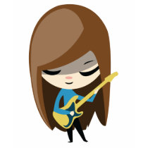 Bea the Brunette Bassist t-shirts by ButtermilkBiscuits Bea the Brunette Bassist t-shirts