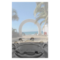 Beach Access Custom Stationery