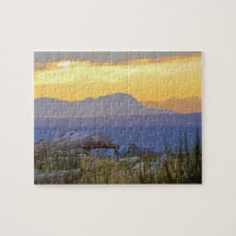 Beach and Mountain Sunrise Puzzles