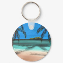 Beach and Palms keychains