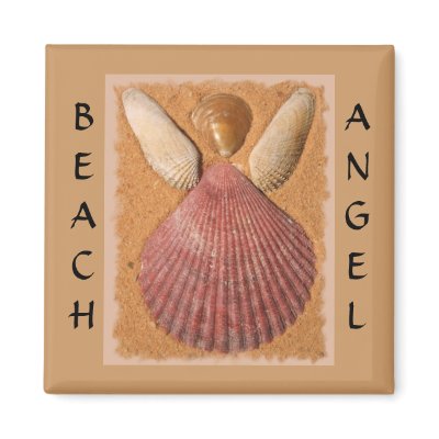 Beach Angel Magnet by MidnightAkita