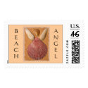 Beach Angel Stamp by MidnightAkita Beach Angel Stamp