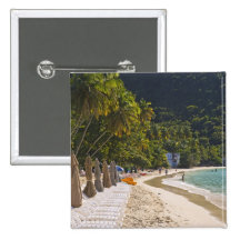 Beach at Cane Garden Bay, Island of Tortola Pins