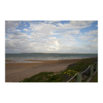 Beach at Hervey Bay posters