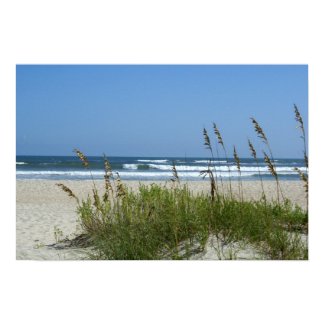 Beach at Ocracoke print