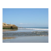 Beach at Santa Cruz, California posters by Jafafa_Hots Beach at Santa Cruz, California posters