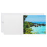 Beach at St. George Bermuda Rack Card Design