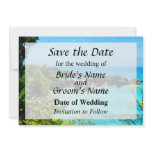 Beach at St. George Bermuda Save the Date Personalized Invitations