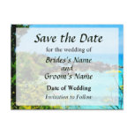 Beach at St. George Bermuda Save the Date Postcard