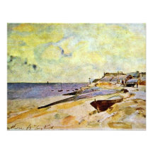 Beach At Ste. Address By Jongkind Johan Barthold ( Personalized Invite