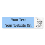 Beach Attraction Bumper Sticker