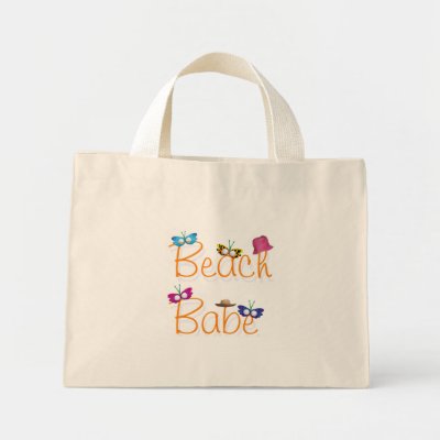 Beach Babe Canvas Bag