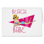 Beach Babe Card