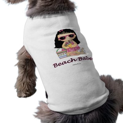 Beach Babe Dog Clothes by MishMoshTees