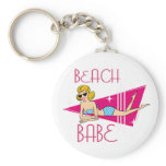 Beach Babe Keychain