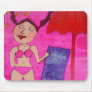 beach babe Mousepad