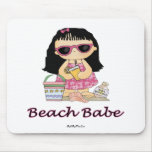 Beach Babe Mouse Mats