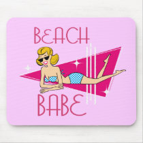 Beach Babe Mousepad