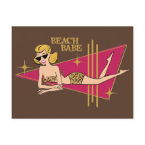 Beach Babe Postcards