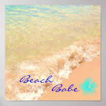 Beach Babe Poster